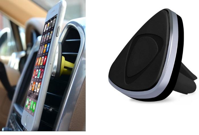汽車　車用　磁鐵手機支架　冷氣出風口　手機支架　通用　蘋果　安卓 導航　GPS Apple iphone