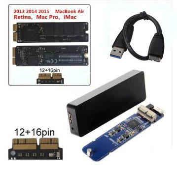 (讓您把Macbook Pro_Air及IMac 2013~2016的SSD變外接硬碟不求人!)NFGG特規SSD外接盒