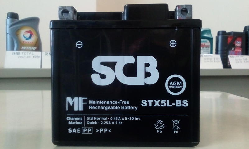 #台南豪油本舖實體店面#SCB 電池STX5L-BS未入液5號電瓶gtx5l-bs ytx5l-bs可代為入液並充電