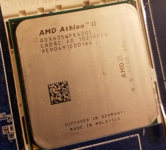 四核心 AMD Athlon II X4 635 2.9G ADX635WFK42GI AM3