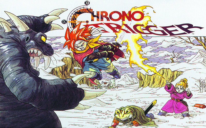 超時空之鑰 Chrono Trigger 日本珍稀畫報 鳥山明繪