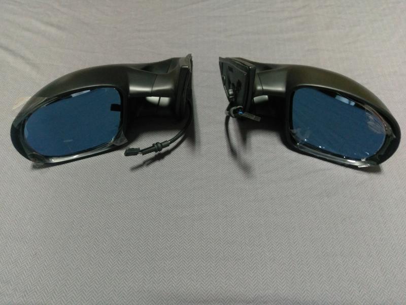 售 BMW E34 M5型 水滴後視鏡 鋁合金鏡座 外銷歐洲 有 E11認證