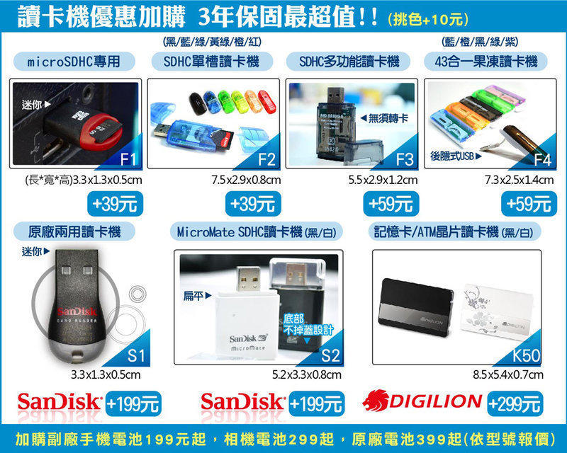 好神團購王 》台灣數位 iFDC microSDHC 4G 4GB Class6 高速卡 附SDHC轉卡行車紀錄智慧手機