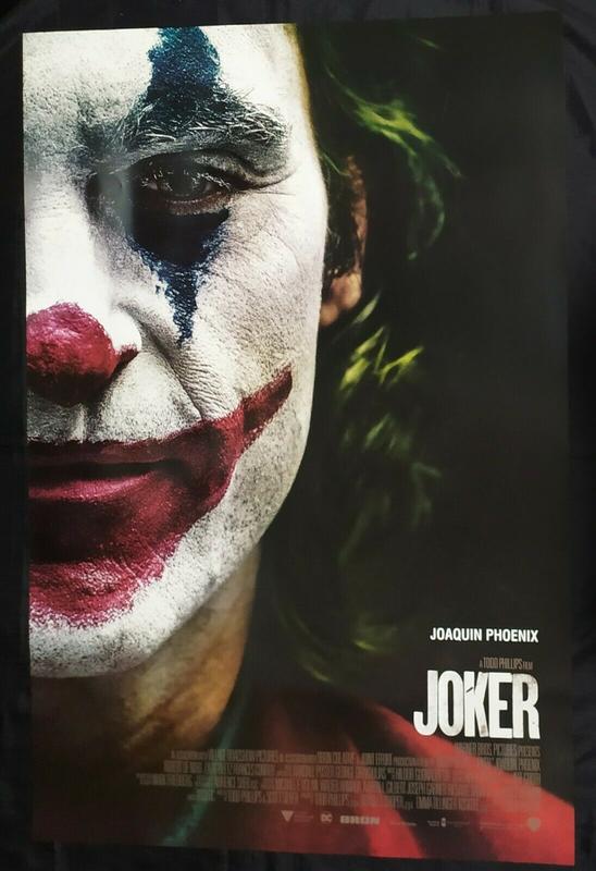 【原版海報】小丑 Joker (2019) 國際版雙面 正臉版 27x40吋 電影海報收藏