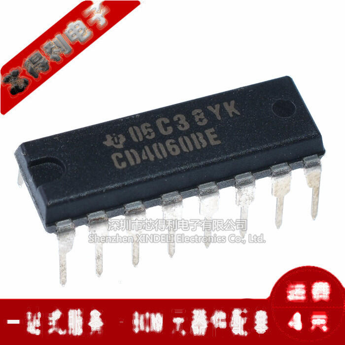 CD4060BE CD4060 DIP-16 二進位計數器 德洲進口全新原裝 179-01117 | 露天市集 | 全台最大的網路購物市集