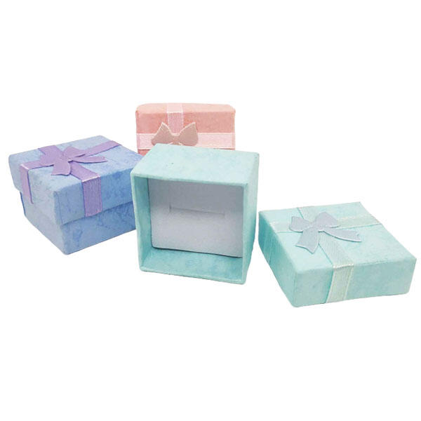 【winshop】A5028 蝴蝶結飾品盒 珠寶盒禮物盒包裝盒 戒指耳環收納展示 婚禮小物 贈品禮品