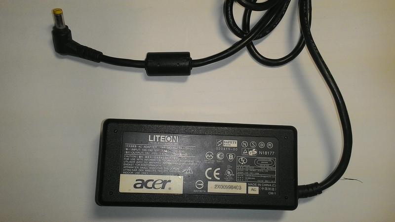 LITEON acer PA-1700-02 19V 3.42A 筆電變壓器