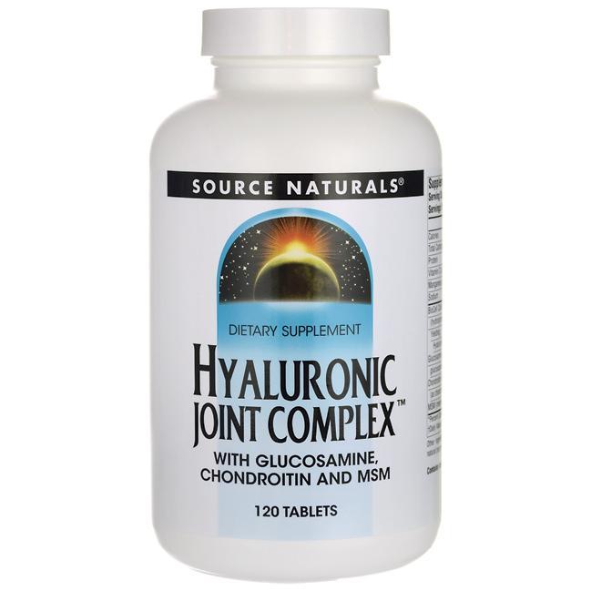 [預購] 玻尿酸/膠原/軟骨素50毫克 120片Source Naturals Hyaluronic Joint