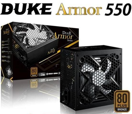 【豪騰電腦】Mavoly 松聖 DUKE Armor BR550 550W 80+ 銅牌 電源供應器 POWER