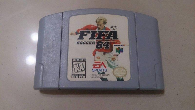 絕版品 任天堂 Nintendo 64 FIFA 64