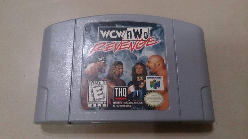 絕版品 任天堂 Nintendo 64 WCW/NWO Revenge 遊戲卡帶