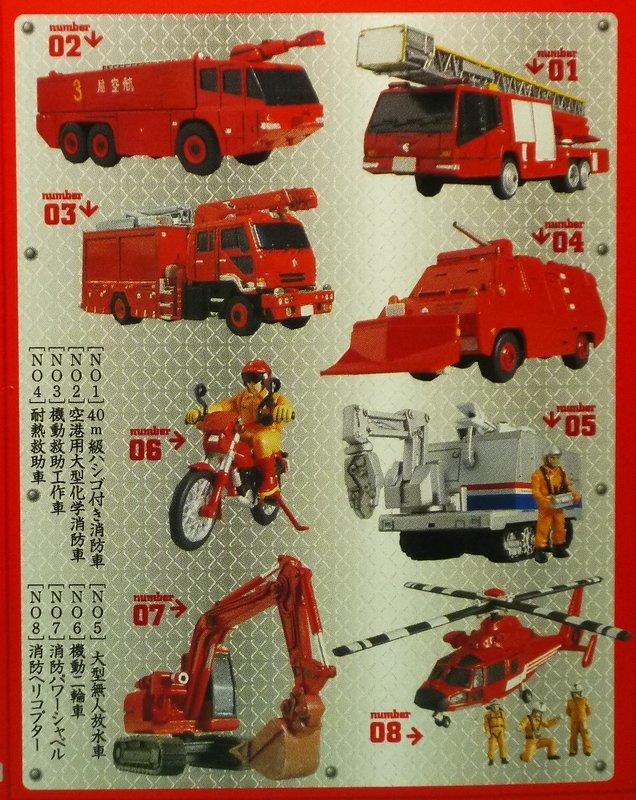 7 海洋堂 RESCUE 119（Amazon.co.jp: 北陸製菓 海洋堂レスキュー