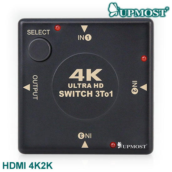 【MR3C】含稅附發票 UPMOST 登昌恆 Uptech 3入1出 HDMI 4K2K 影音切換器