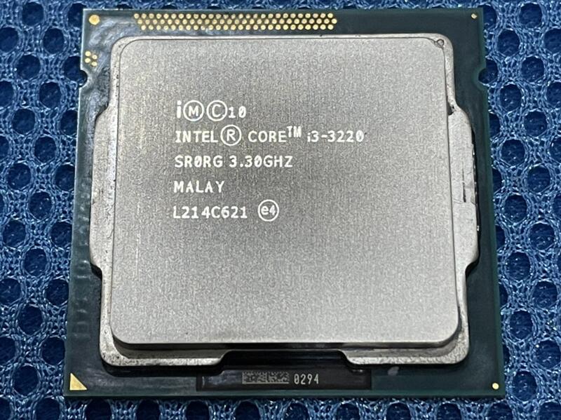 良品 LGA1155 Intel I3-3220 I3-3240 雙核四線 虛擬四核心 CPU