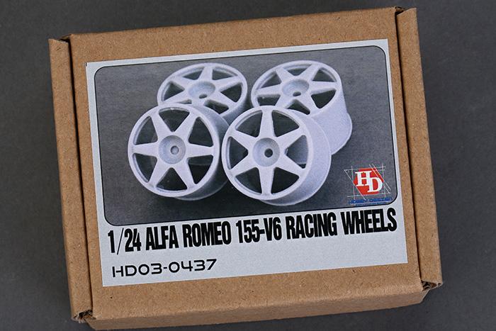 【傑作坊】Hobby Design HD03-0437 1/24 Alfa 155-V6 賽車輪圈
