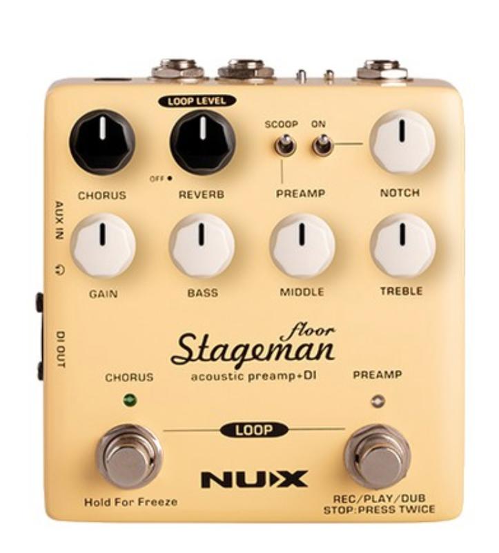 『 免運 』NUX Stageman Floor 木吉他前級效果器 吉他 效果器 吉他社 學校 社團