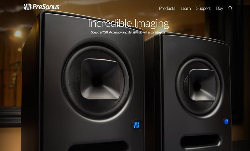 歡迎詢問 全新 PreSonus Sceptre™ S8 監聽喇叭（一支）同軸主動喇叭 保固一年 可面交