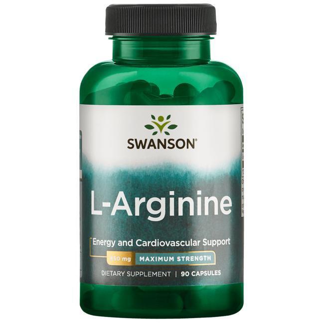 【全館免運】Swanson L-Arginine 高單位左旋精氨酸(精胺酸) 850 mg 90顆