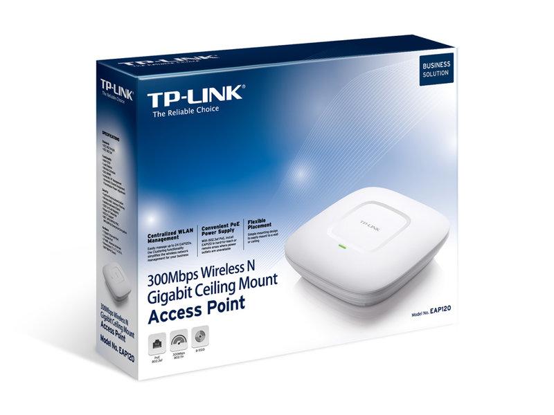 [ SK3C ] TP-LINK EAP120 300Mbps 無線 N Gigabit 吸頂式基地台