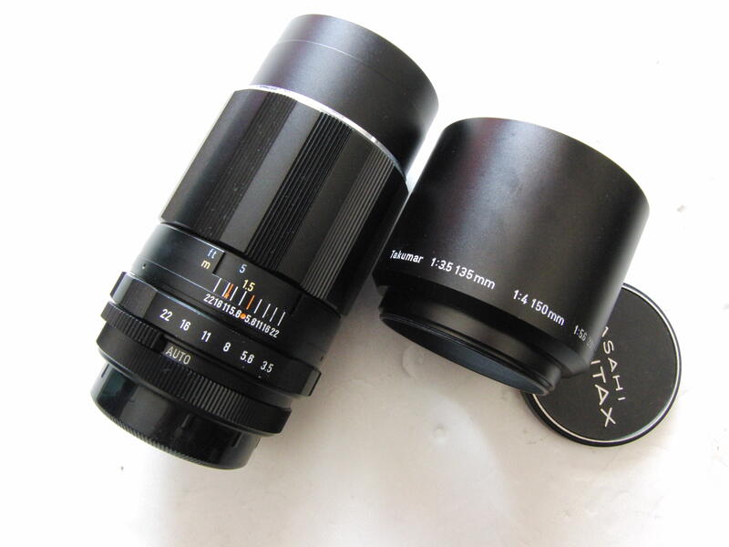 AB的店】極新美品Pentax Super Takumar 135mm f3.5 M42接環可轉接各廠