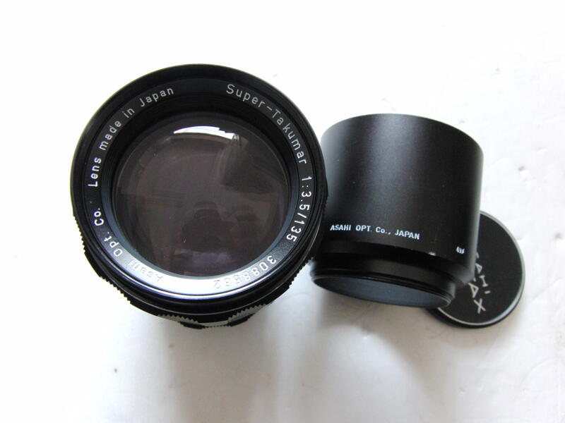 AB的店】極新美品Pentax Super Takumar 135mm f3.5 M42接環可轉接各廠