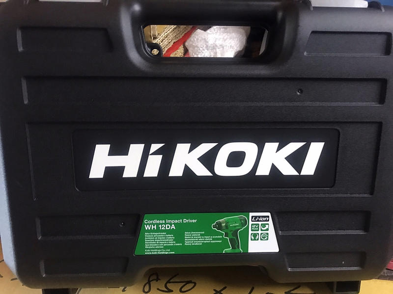 原日立改新名HIKOKI 12V WH12DA充電式衝撃起子機