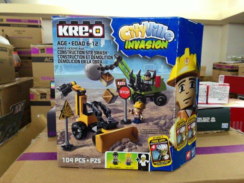 Kre-O積木CityVille Invasion城市小鎮系列：Construction Site Smash 工地粉碎