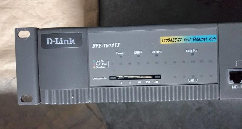 D-Link DFE-1612TX 電腦網路設備 網管交換器