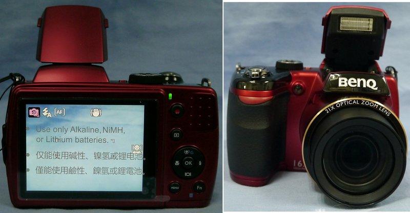 明基 BenQ GH618數位相機 紅色 非1元 郵寄含運費3500元