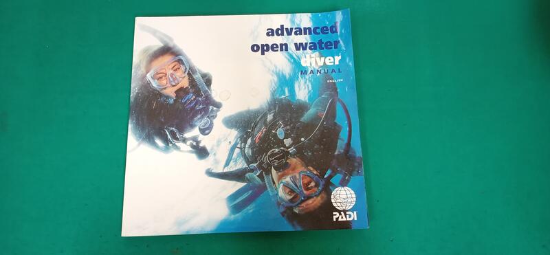 Advanced Open Water Diver MANUAL PADI 進階開放水域潛水員 無劃記134X