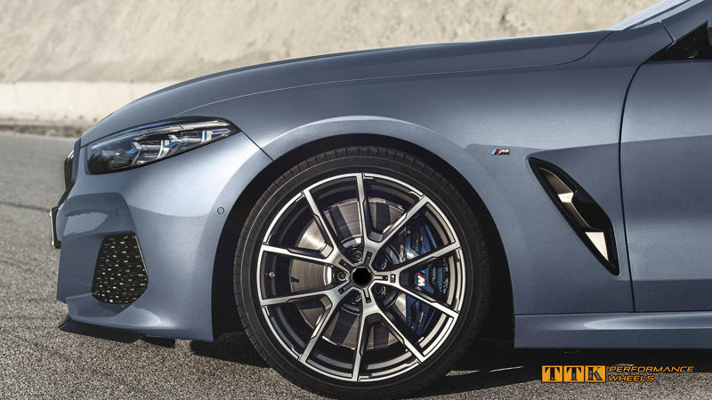 【小茵輪胎】B&W新款 類BMW M8 M-POWER原廠鋁圈式樣 19吋 5孔112/120 前後配 鑄造/旋壓/鍛造