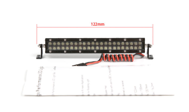 ~MSK RC~ 攀岩車改裝44顆LED鋁合金燈體車頂燈(TRX4 SCX10 90020 90046)
