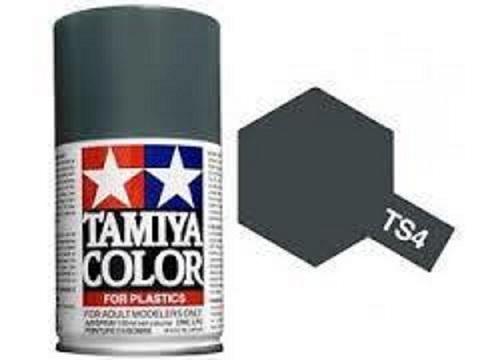 TAMIYA TS-4 德國灰 深灰色噴漆 消光 #85004