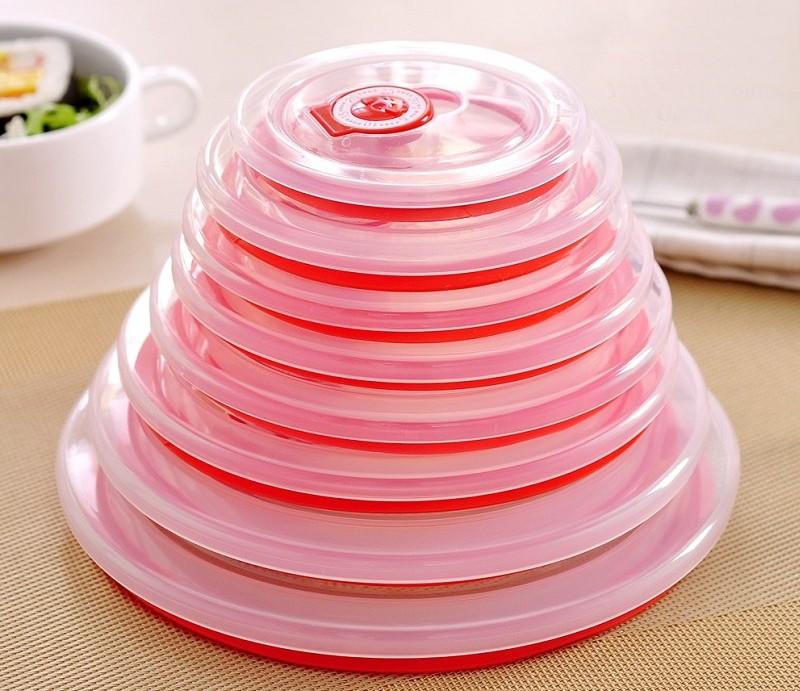 【傑品生活】食品級保鮮碗蓋子PP蓋子(4/5/6吋)透明蓋密封蓋陶瓷碗蓋圓形碗蓋蓋子塑膠蓋防塵蓋碗蓋月子餐