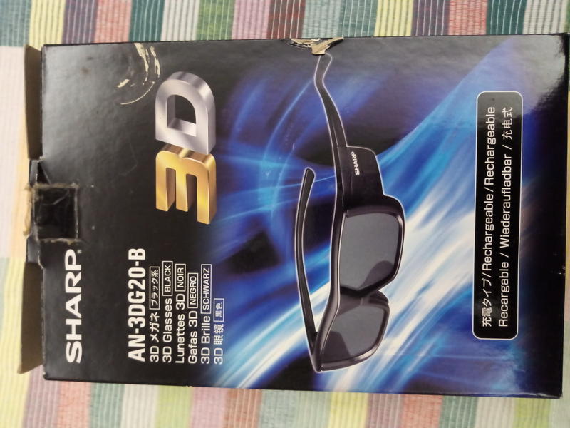 SHARP 3D眼鏡AN-3DG20-B