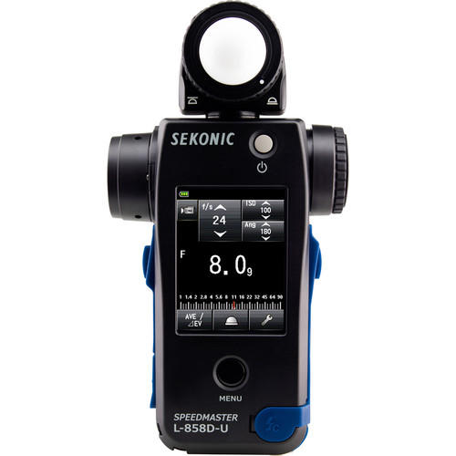 《2魔攝影》SEKONIC L-858D 數位環境光和閃光燈測光表 提供關鍵的閃存數據來計算確切的環境閃光曝光 