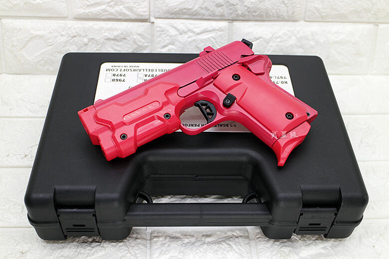 台南 武星級 BELL AM.45 VRMMO 手槍 瓦斯槍 粉紅 ( 刀劍神域虛擬實境角色扮演GBB槍玩具槍柯特