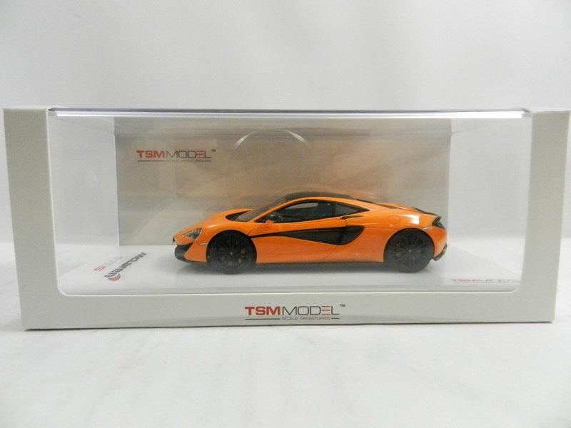 《烈馬驛站》1/43 STC McLaren 570S 橘色 (TSM) 樹脂