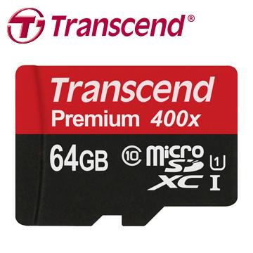 ＊鼎強數位館＊創見 64GB microSD UHS-I 400x記憶卡,傳輸速度最高60MB/秒** 