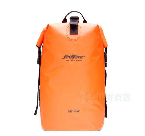 【山野賣客】Feelfree 坦克包-閃酷橘 全新改版 40公升 防水包系列 雙肩背 防水袋 防水背包
