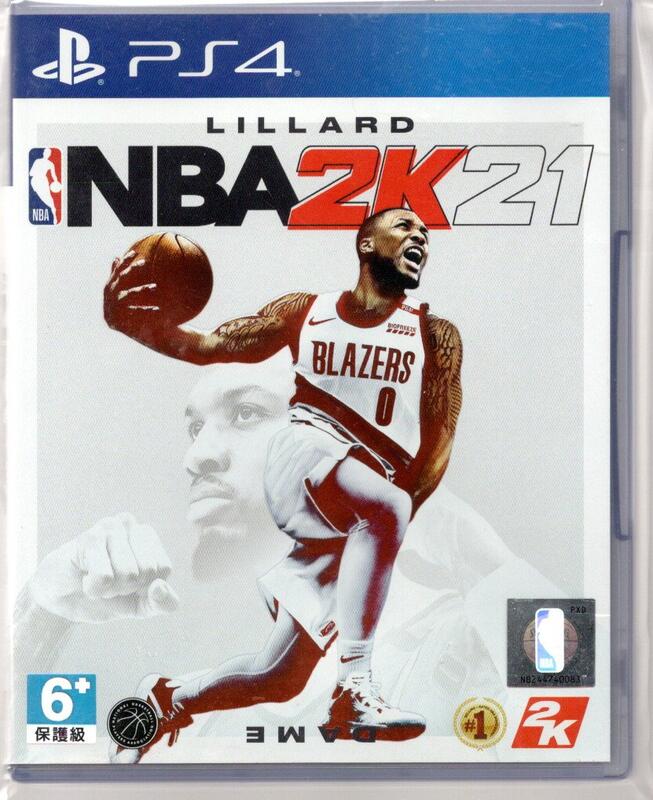 {瓜瓜皮}PS4二手品  中文版 美國職業籃球 NBA 2K21(遊戲都能回收)