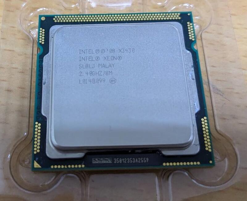 Intel X3430 2.4GHz (1156)