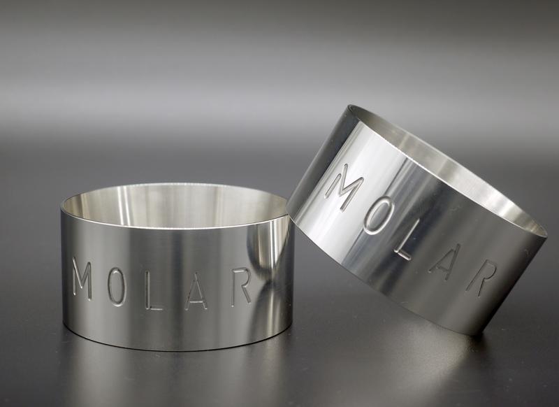 Molar Power Ring不銹鋼接粉環