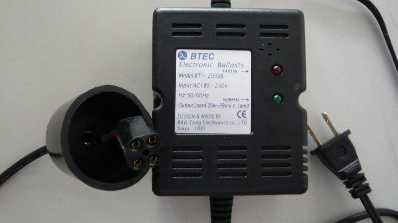 寶新照明 BTEC  BT 1039 2039 紫外線燈管 安定器  120V 220V 20W - 39W 共用型