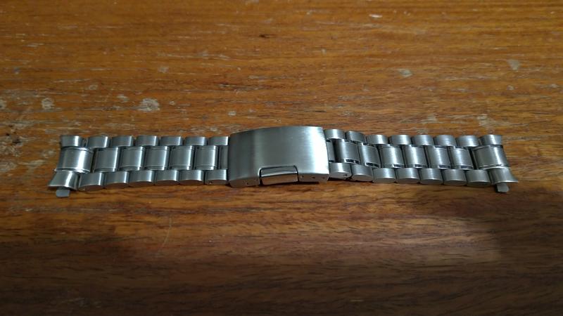 不鏽鋼替換錶帶 鋼錶帶 22mm