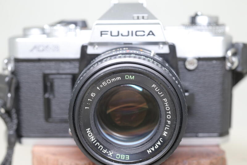 經典Fujica AX-3 單眼機身含50mm/f1.6DM EBC出色標準鏡(整機95新以上