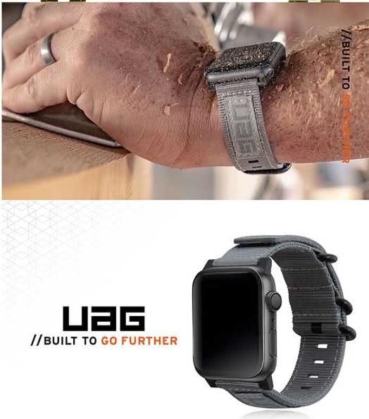 美國知名品牌 正品UAG Apple Watch 42mm/44mm Nato錶帶 APPLE智慧型手錶 錶帶