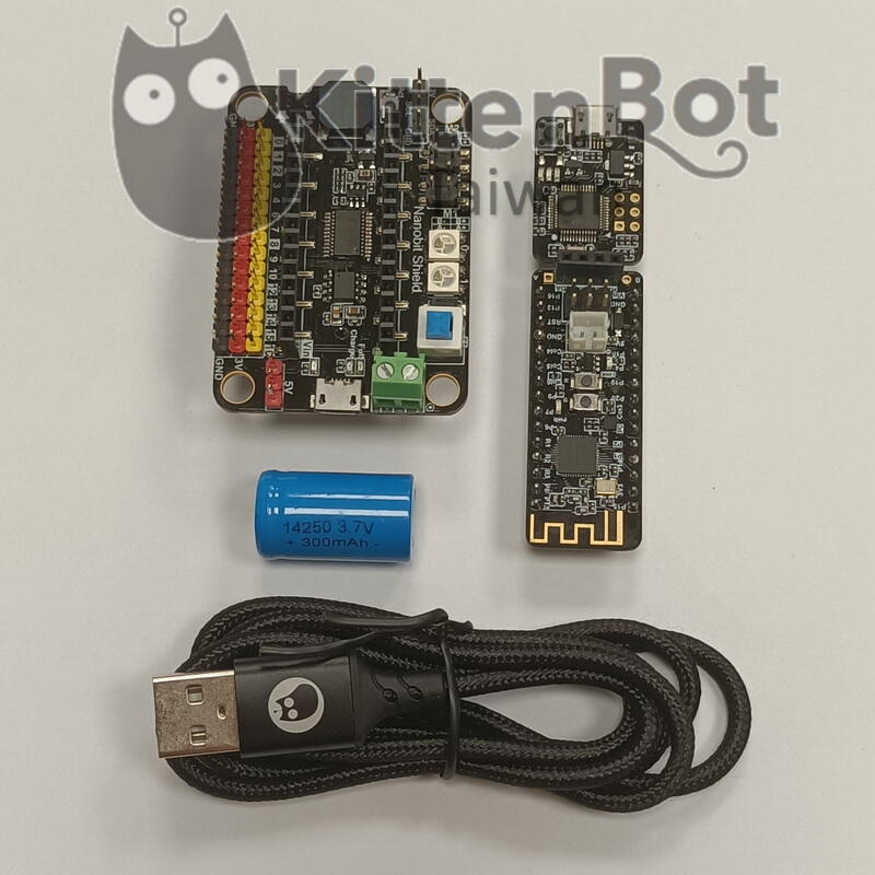 【kittenbot 台灣】NanoBit 教學實習套組 相容 Microbit <含稅價> 現貨限量供應