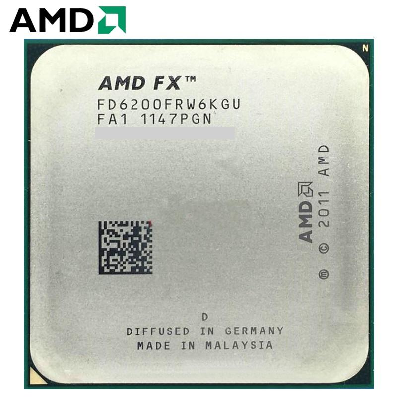 AMD FX-6200 六核心 AM3+ 3.8G 處理器、L3快取-8MB、無鎖頻、庫存備品【自取佛心價1050】