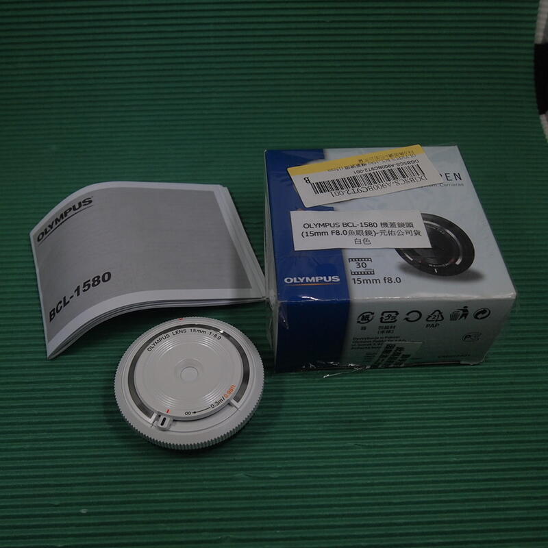 OLympus 15mm F8.0 M43鏡頭  BCL-1580  Panasonic GF 可裝